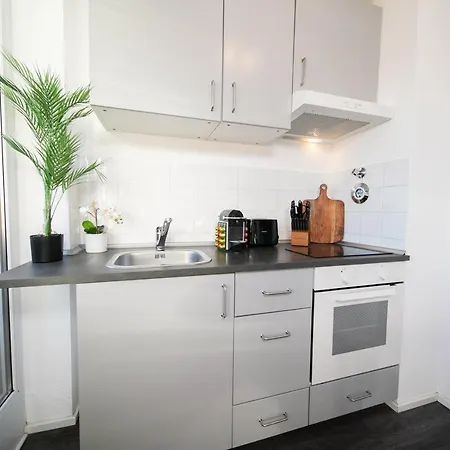 Studio White - Central - Balcony - Fair - Kitchen Neuss Extérieur photo