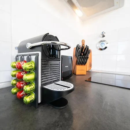 Studio White - Central - Balcony - Fair - Kitchen Neuss Extérieur photo