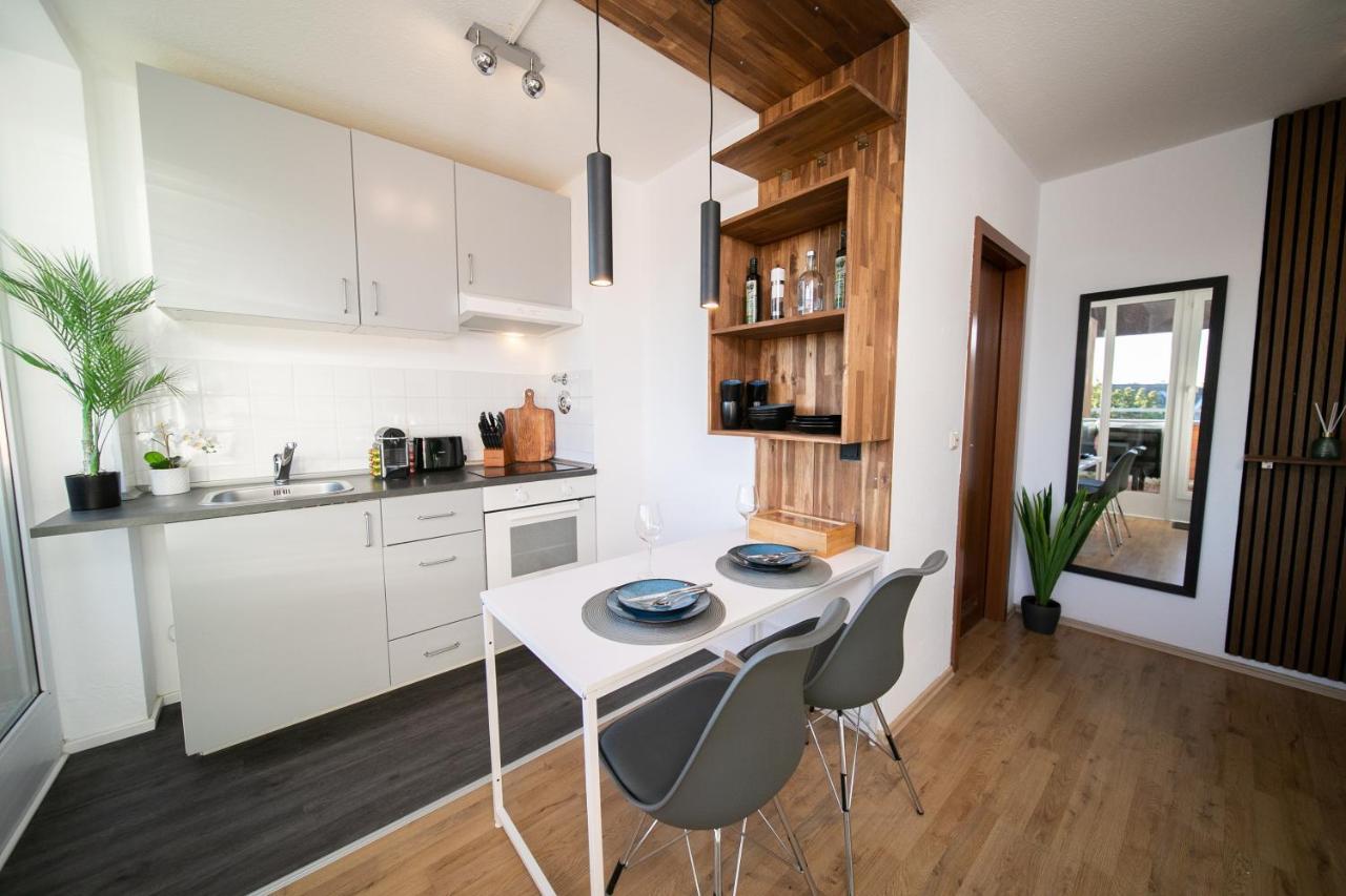 White - - Balcony - Fair - Kitchen Apartment